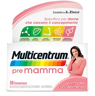 MULTICENTRUM PRE MAMMA 30 COMPRESSE - Farmacia Sant Anna SAS del Dott. Mariani Federigo