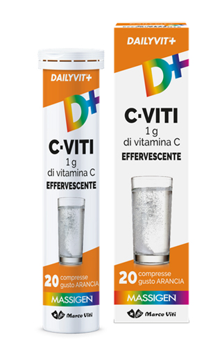 MASSIGEN VITAMINA C 1G EFFERVESCENTE 20 COMPRESSE - Farmacia Sant Anna SAS del Dott. Mariani Federigo