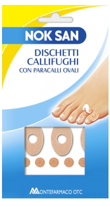 NOK SAN DISCHETTI CALLIFUGHI CON PARACALLI OVALI - Farmacia Sant Anna SAS del Dott. Mariani Federigo