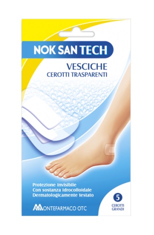 NOK SAN TECH CEROTTO VESCICALE GRANDE 5 PEZZI - Farmacia Sant Anna SAS del Dott. Mariani Federigo