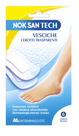 NOK SAN TECH CEROTTO VESCICALE PICCOLO 6 PEZZI - Farmacia Sant Anna SAS del Dott. Mariani Federigo