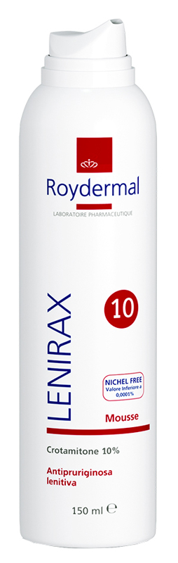 LENIRAX 10 MOUSSE DERMATOLOGICA CROTAMITONE 10% 150 ML - Farmacia Sant Anna SAS del Dott. Mariani Federigo