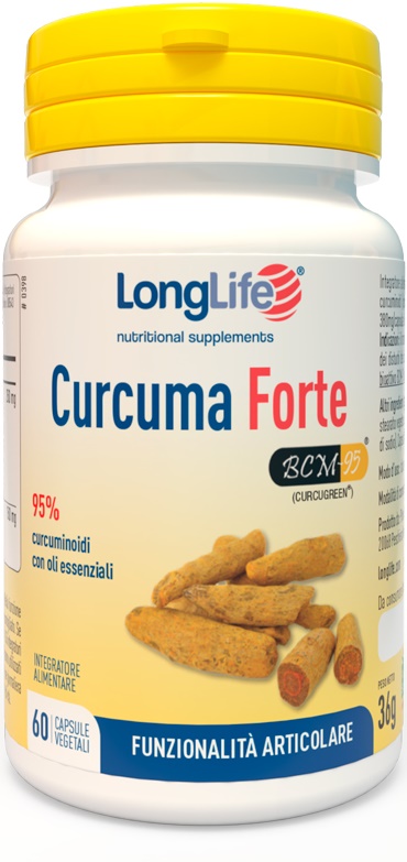 LONGLIFE CURCUMA FORTE 60 CAPSULE VEGETALI - Farmacia Sant Anna SAS del Dott. Mariani Federigo