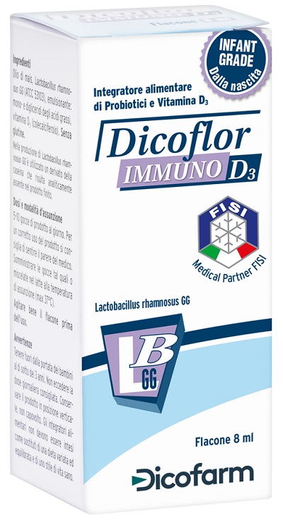 DICOFLOR IMMUNO D3 8 ML FLACONE - Farmacia Sant Anna SAS del Dott. Mariani Federigo