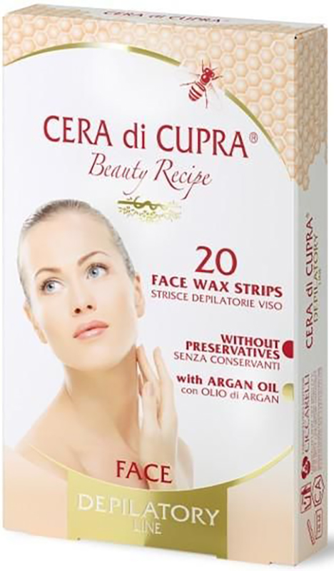 CERA DI CUPRA STRISCE DEPILATORIE VISO 20 PZ - Farmacia Sant Anna SAS del Dott. Mariani Federigo