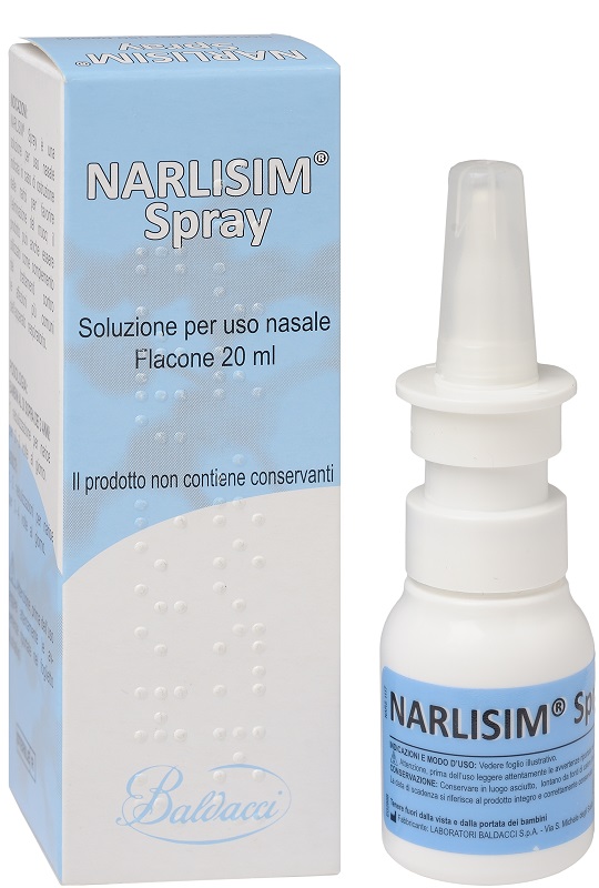 NARLISIM SPRAY SOLUZIONE NASALE 20 ML - Farmacia Sant Anna SAS del Dott. Mariani Federigo