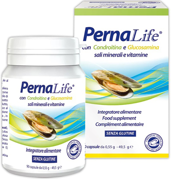 PERNALIFE GLUCOSAMINA CONDROITINA VITAMINE E MINERALI 90 CAPSULE - Farmacia Sant Anna SAS del Dott. Mariani Federigo