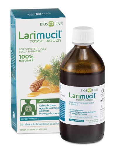 LARIMUCIL TOSSE TOSSE ADULTI SCIROPPO CE 0476V 230 G 175 ML - Farmacia Sant Anna SAS del Dott. Mariani Federigo