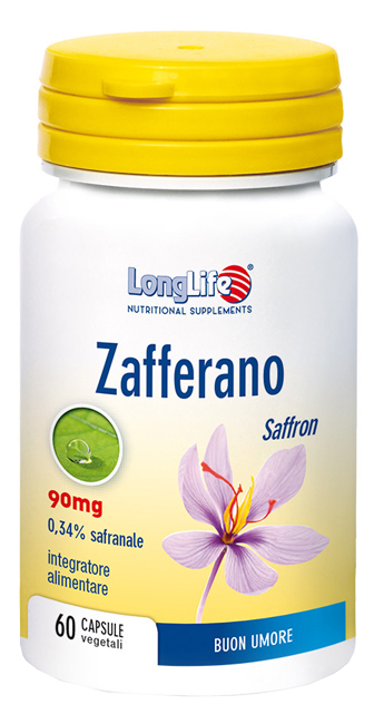 LONGLIFE ZAFFERANO 60 CAPSULE VEGETALI - Farmacia Sant Anna SAS del Dott. Mariani Federigo