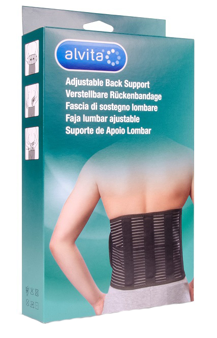 ALVITA FASCIA LOMBARE MISURA 1 CIRCONFERENZA 80-100 CM - Farmacia Sant Anna SAS del Dott. Mariani Federigo