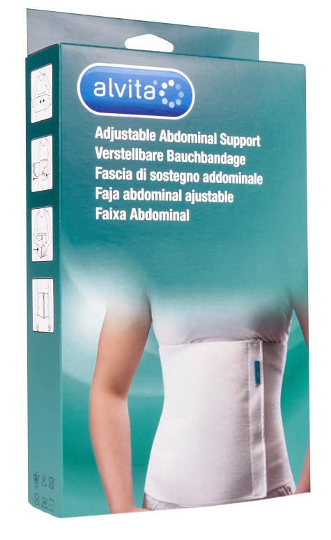 ALVITA FASCIA ADDOMINALE MISURA 1 CIRCONFERENZA 75-95 CM - Farmacia Sant Anna SAS del Dott. Mariani Federigo