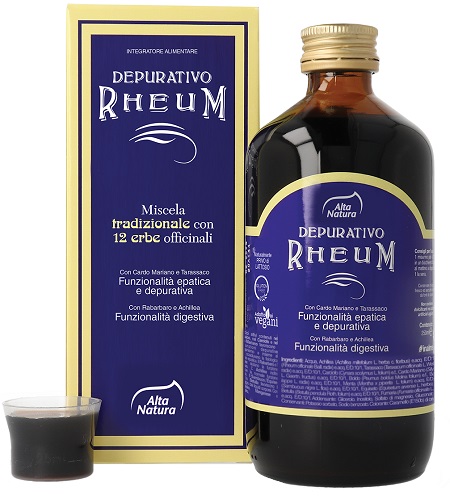 DEPURATIVO RHEUM MISCELA ERBE OFFICINALI 250 ML - Farmacia Sant Anna SAS del Dott. Mariani Federigo