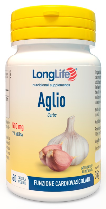 LONGLIFE AGLIO 60 CAPSULE VEGETALI - Farmacia Sant Anna SAS del Dott. Mariani Federigo