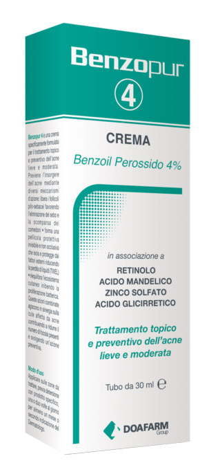 BENZOPUR 4 CREMA 30 ML - Farmacia Sant Anna SAS del Dott. Mariani Federigo