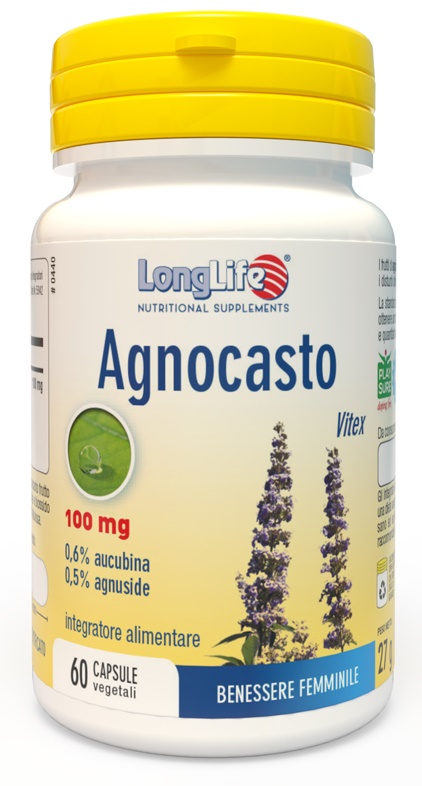 LONGLIFE AGNOCASTO 60 CAPSULE VEGETALI - Farmacia Sant Anna SAS del Dott. Mariani Federigo