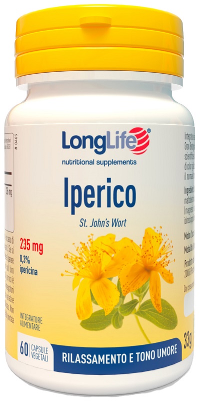 LONGLIFE IPERICO 60 CAPSULE VEGETALI - Farmacia Sant Anna SAS del Dott. Mariani Federigo