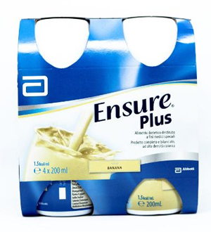 ENSURE PLUS BANANA 4 BOTTIGLIE DA 200 ML - Farmacia Sant Anna SAS del Dott. Mariani Federigo