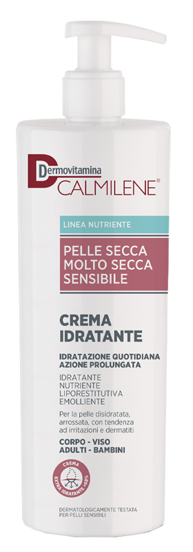 DERMOVITAMINA CALMILENE CREMA IDRATANTE PER PELLE SECCA, MOLTO SECCA O SENSIBILE 500 ML - Farmacia Sant Anna SAS del Dott. Mariani Federigo