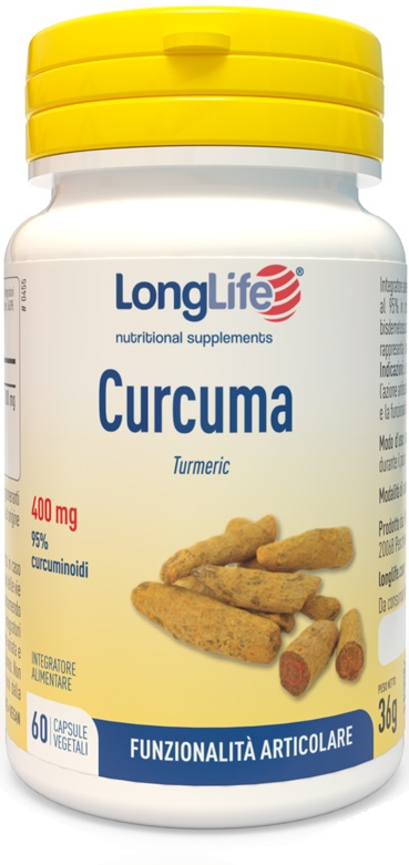 LONGLIFE CURCUMA 60 CAPSULE VEGETALI - Farmacia Sant Anna SAS del Dott. Mariani Federigo