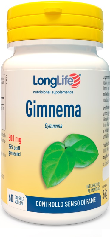 LONGLIFE GIMNEMA 60 CAPSULE VEGETALI - Farmacia Sant Anna SAS del Dott. Mariani Federigo