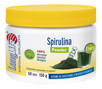 LONGLIFE SPIRULINA BIO 150 G - Farmacia Sant Anna SAS del Dott. Mariani Federigo