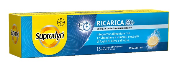 SUPRADYN RICARICA 50+ 15 COMPRESSE EFFERVESCENTI - Farmacia Sant Anna SAS del Dott. Mariani Federigo