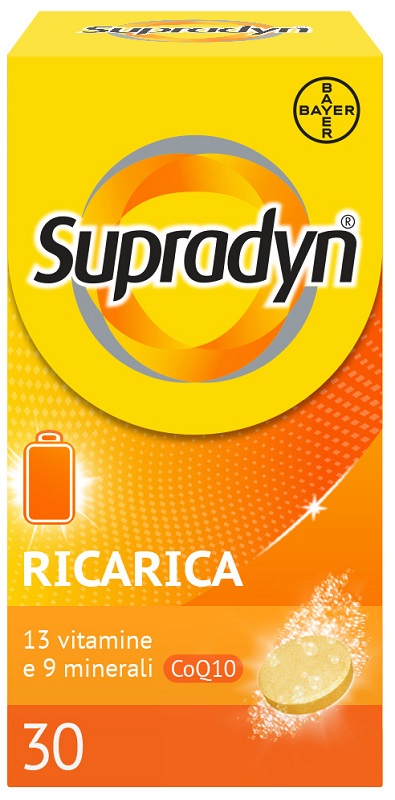 SUPRADYN RICARICA EFFERVESCENTI 30 COMPRESSE - Farmacia Sant Anna SAS del Dott. Mariani Federigo