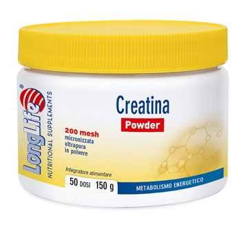 LONGLIFE CREATINA POWDER 150 G - Farmacia Sant Anna SAS del Dott. Mariani Federigo