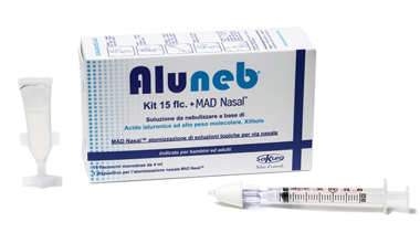 ALUNEB KIT SOLUZIONE ISOTONICA 15 FLACONCINI DA 4 ML + MAD NASAL ATOMIZZATORE - Farmacia Sant Anna SAS del Dott. Mariani Federigo
