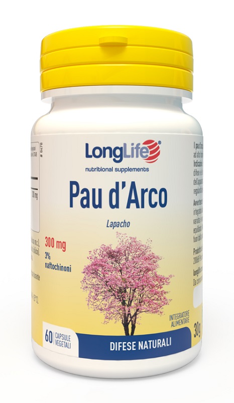 LONGLIFE PAU D'ARCO 60 CAPSULE VEGETALI - Farmacia Sant Anna SAS del Dott. Mariani Federigo