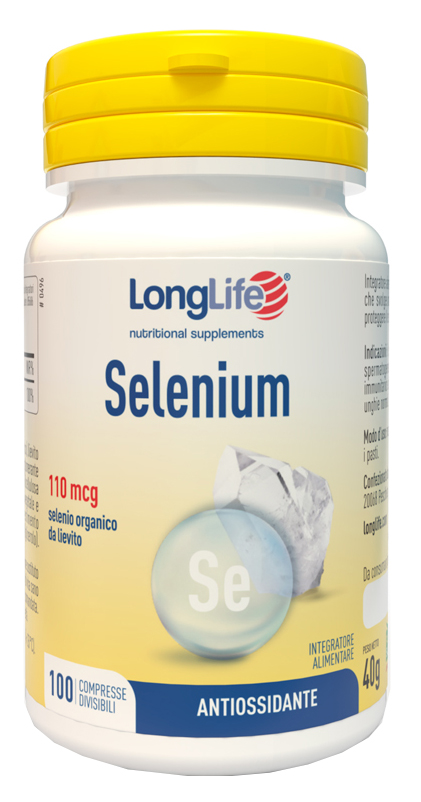 LONGLIFE SELENIUM 100 COMPRESSE DIVISIBILI - Farmacia Sant Anna SAS del Dott. Mariani Federigo