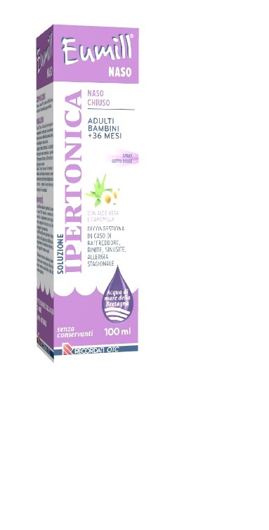 EUMILL NASO SPRAY SOLUZIONE IPERTONICA 100 ML - Farmacia Sant Anna SAS del Dott. Mariani Federigo