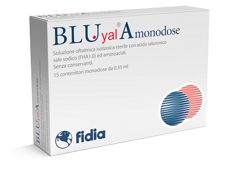 BLU YAL A MONODOSE GOCCE OCULARI 15 FLACONCINI 0,35 ML - Farmacia Sant Anna SAS del Dott. Mariani Federigo