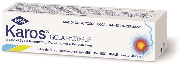 KAROS GOLA 20 PASTIGLIE ORODISPERSIBILI - Farmacia Sant Anna SAS del Dott. Mariani Federigo