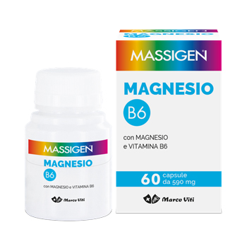 MASSIGEN MAGNESIO B6 60 CAPSULE - Farmacia Sant Anna SAS del Dott. Mariani Federigo