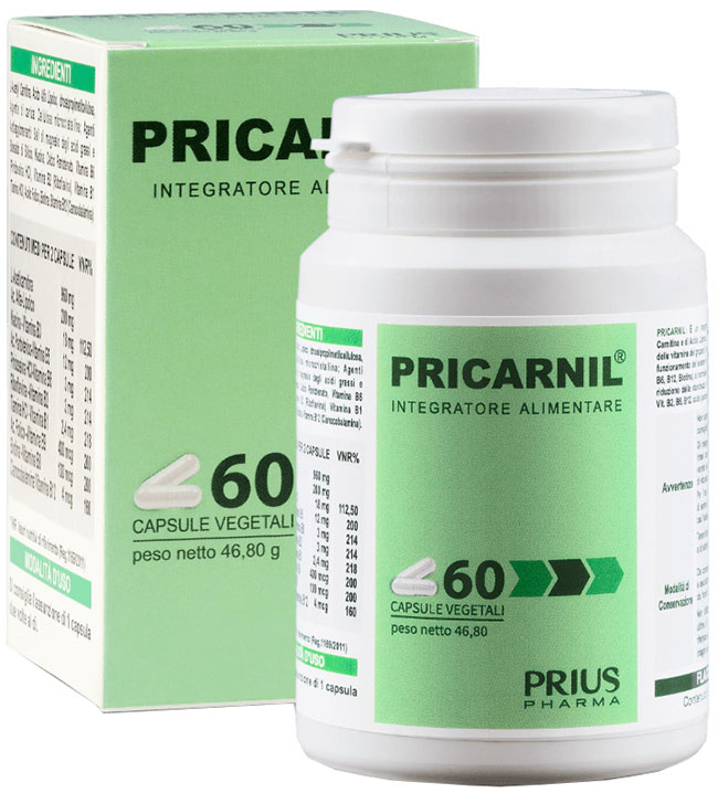 PRICARNIL 30 CAPSULE - Farmacia Sant Anna SAS del Dott. Mariani Federigo