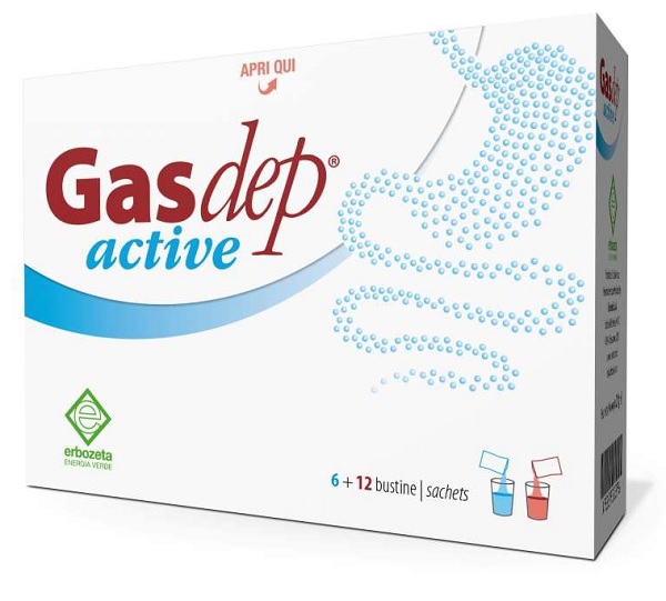 GASDEP ACTIVE 6+12 BUSTINE - Farmacia Sant Anna SAS del Dott. Mariani Federigo