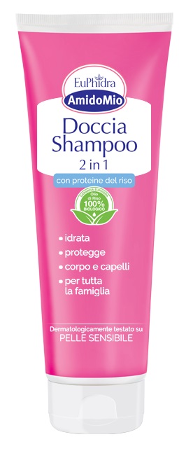 EUPHIDRA AMIDOMIO DOCCIA SHAMPOO 2 IN 1 250 ML - Farmacia Sant Anna SAS del Dott. Mariani Federigo