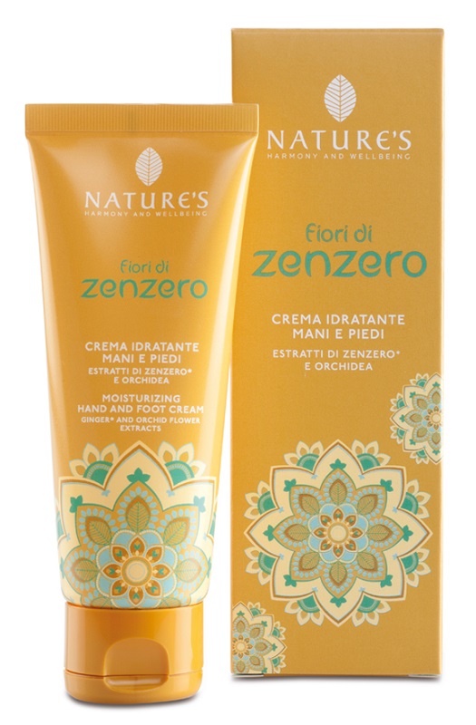 NATURE'S FIORI DI ZENZERO CREMA IDRATANTE MANI E PIEDI 75 ML - Farmacia Sant Anna SAS del Dott. Mariani Federigo