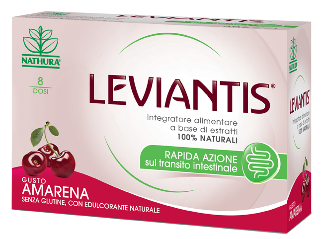 LEVIANTIS SENZA GLUTINE GUSTO AMARENA 8 DOSI / 16 BUSTE - Farmacia Sant Anna SAS del Dott. Mariani Federigo