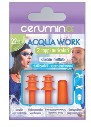 CERUMINA ACQUA WORK 2 PEZZI - Farmacia Sant Anna SAS del Dott. Mariani Federigo