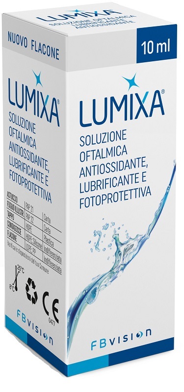 LUMIXA SOLUZIONE OFTALMICA LUBRIFICANTE ANTIOSSIDANTE 10 ML - Farmacia Sant Anna SAS del Dott. Mariani Federigo