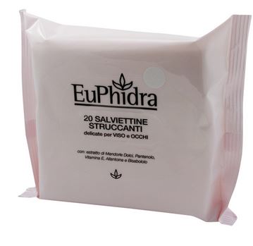 EUPHIDRA SALVIETTINE STRUCCANTI 20 PEZZI - Farmacia Sant Anna SAS del Dott. Mariani Federigo
