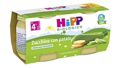 HIPP BIO HIPP BIO OMOGENEIZZATO ZUCCHINE CON PATATE 2X80 G - Farmacia Sant Anna SAS del Dott. Mariani Federigo