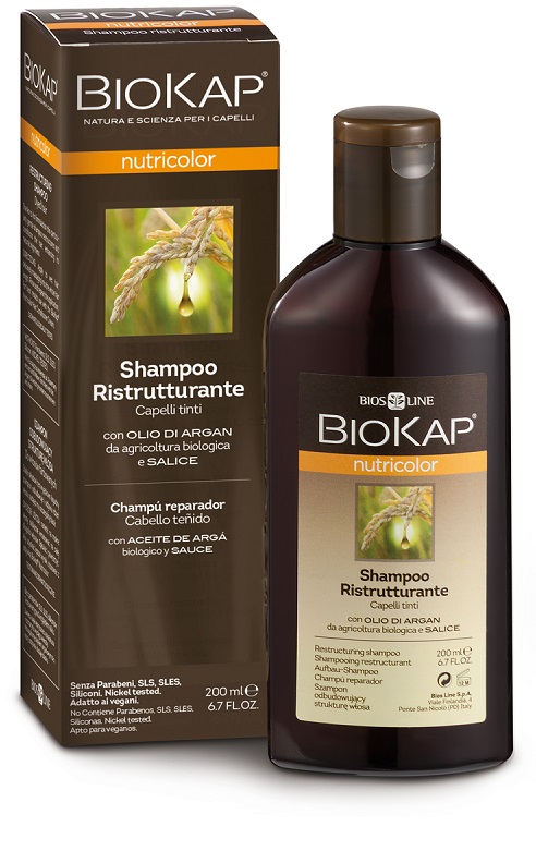 BIOKAP NUTRICOLOR SHAMPOO RISTRUTTURANTE 200 ML - Farmacia Sant Anna SAS del Dott. Mariani Federigo
