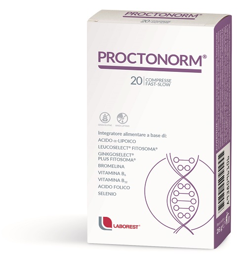 PROCTONORM 20 COMPRESSE - Farmacia Sant Anna SAS del Dott. Mariani Federigo