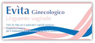EVITA GINECOLOG UNGUENTO VAGINALE TUBO DA 30 G + 6 APPLICATORI VAGINALI MONOUSO - Farmacia Sant Anna SAS del Dott. Mariani Federigo