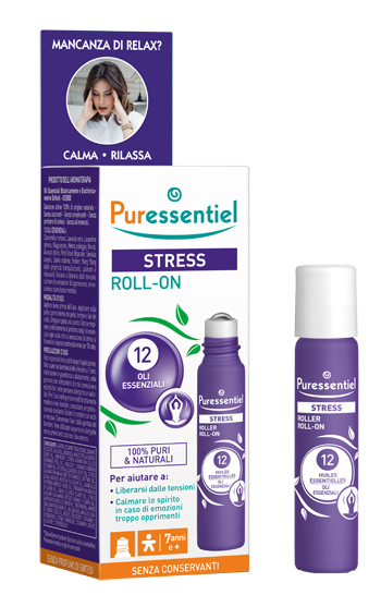PURESSENTIEL ROLLER SOS STRESS 12 OLI ESSENZIALI 5 ML - Farmacia Sant Anna SAS del Dott. Mariani Federigo