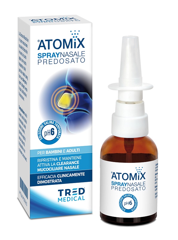 ATOMIX SPRAY NASALE PREDOSATO 30 ML - Farmacia Sant Anna SAS del Dott. Mariani Federigo