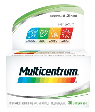 MULTICENTRUM ADULTI EFFERVESCENTE 30 COMPRESSE - Farmacia Sant Anna SAS del Dott. Mariani Federigo